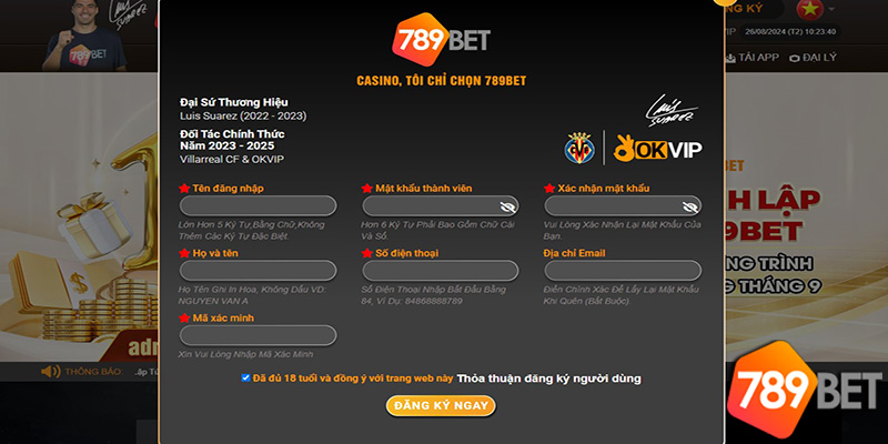 Đăng Kí 789Bet - Hướng Dẫn Đăng Ký Tài Khoản Chuyên Nghiệp