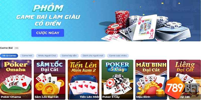 Cách chơi và chiến thắng tại Game Bài 789Bet